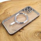 Чохол Chrome case with MagSafe iPhone 12 Pro Silver