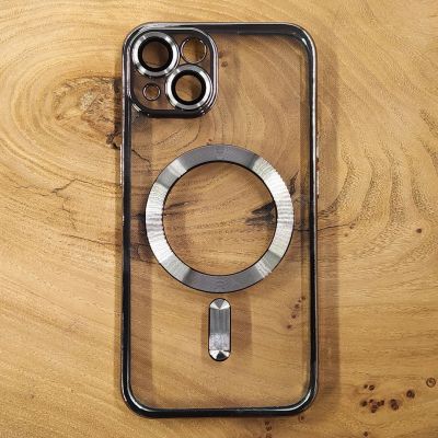 Чохол Chrome case with MagSafe iPhone 13 Silver
