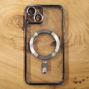 Чохол Chrome case with MagSafe iPhone 15 Silver