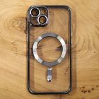 Чохол Chrome case with MagSafe iPhone 15 Silver