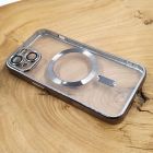 Чохол Chrome case with MagSafe iPhone 15 Silver