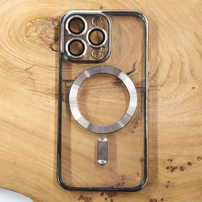Чохол Chrome case with MagSafe iPhone 14 Pro Max Silver