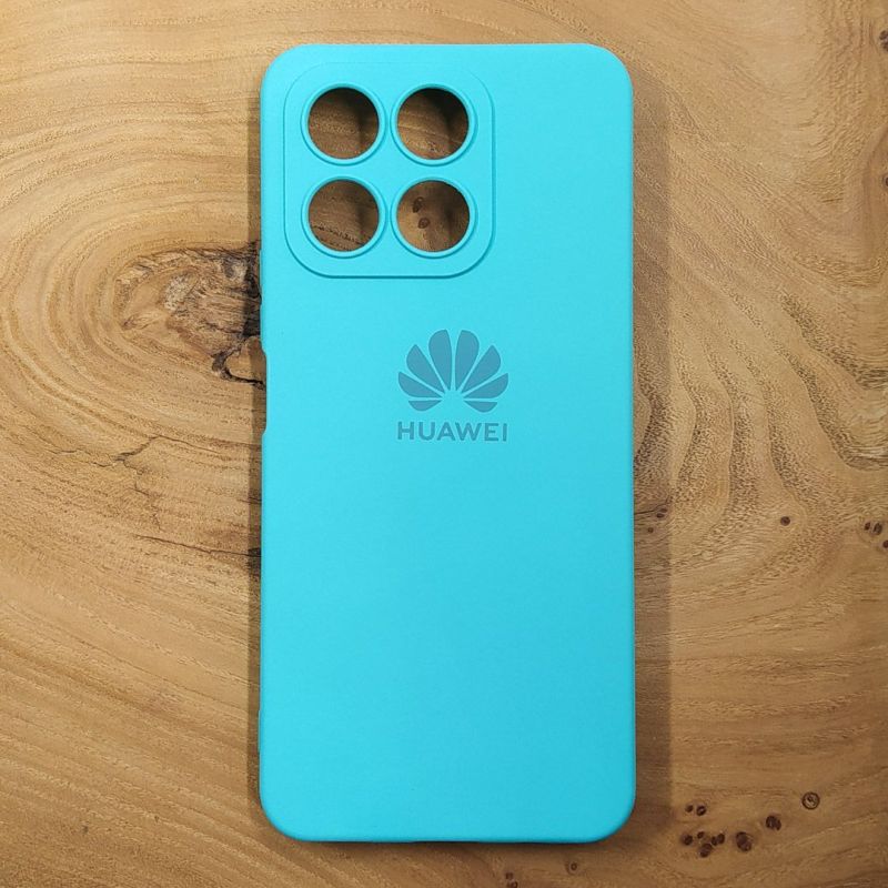 Чохол Silicone Case HUAWEI Honor X8a 4G Cyan Lake