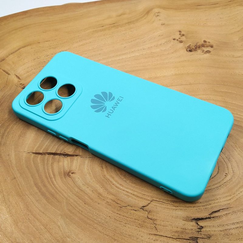 Чохол Silicone Case HUAWEI Honor X8a 4G Cyan Lake