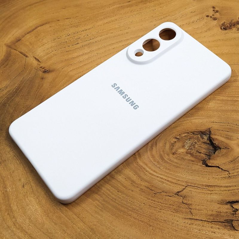 Чохол Silicone Case Samsung S25 Edge White