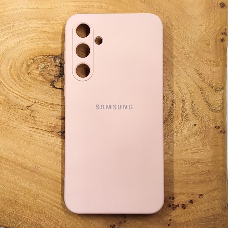 Чохол Silicone Case Samsung A55 5G Matte Pink