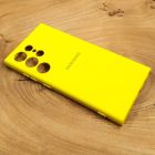 Чохол Silicone case Samsung S24 Ultra Brilliantly Yellow