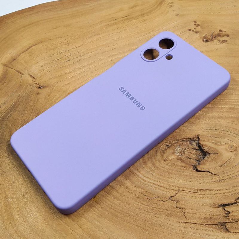 Чохол Silicone Case Samsung A06 4G Lilac