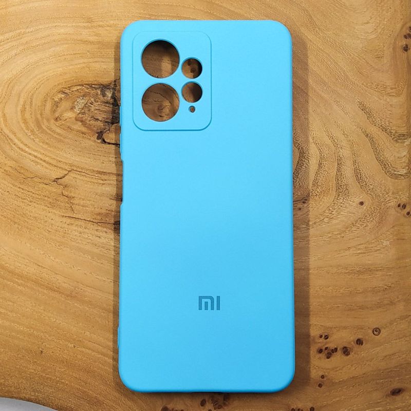 Чохол Silicone Case Xiaomi Redmi Note 12 4G Just Blue
