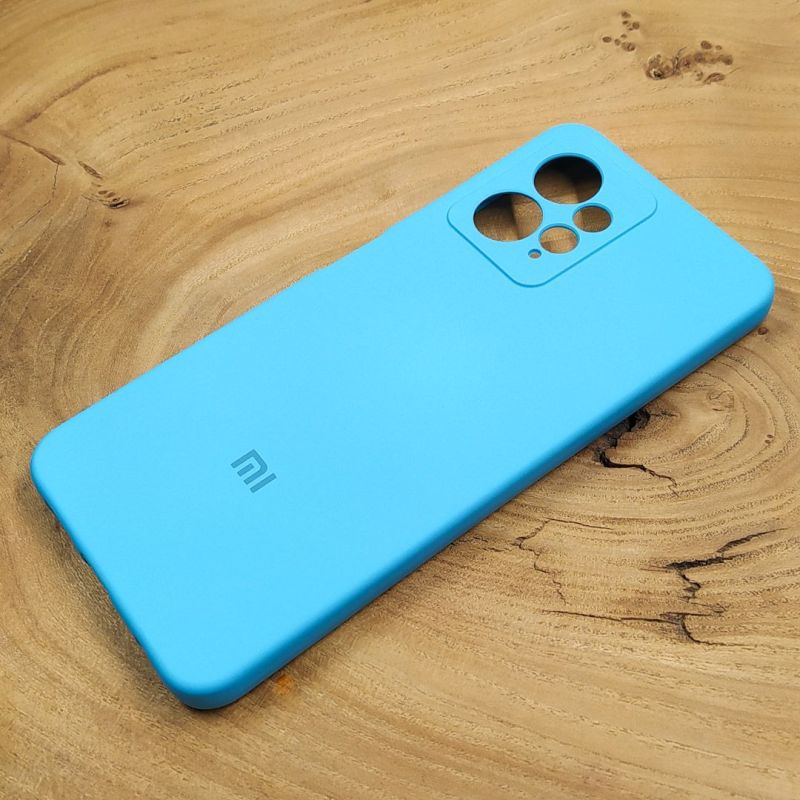 Чохол Silicone Case Xiaomi Redmi Note 12 4G Just Blue