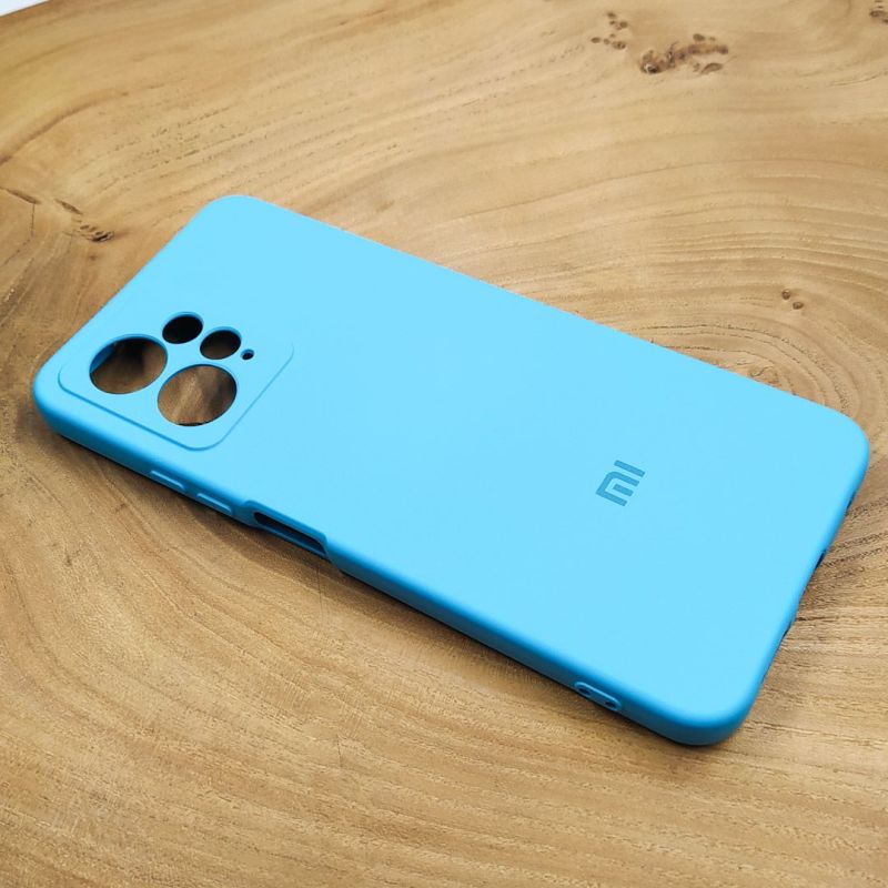 Чохол Silicone Case Xiaomi Redmi Note 12 4G Just Blue