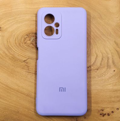 Чохол Silicone Case Xiaomi Redmi Note 12T Pro 4G Lilac