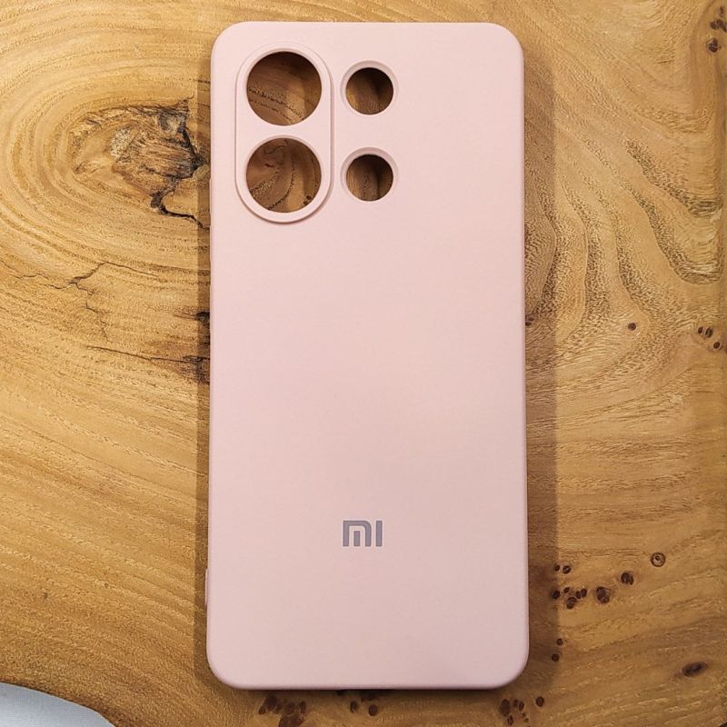 Чохол Silicone Case Xiaomi Redmi Note 13 4G Matte Pink