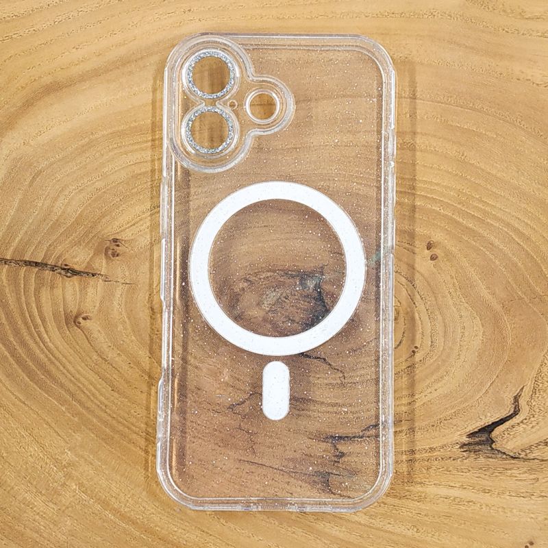 Чохол Glitter case with MagSafe iPhone 17