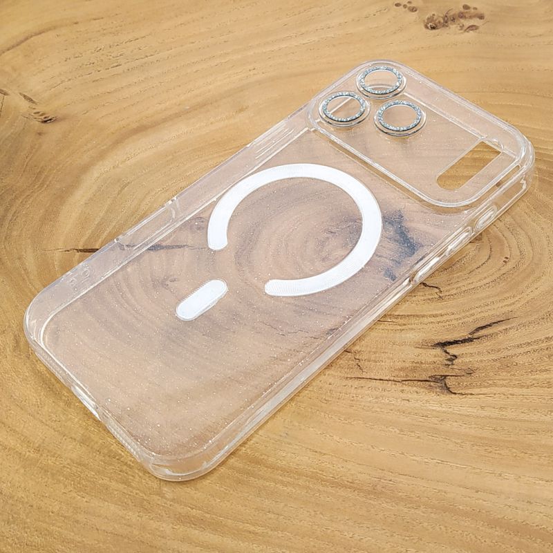 Чохол Glitter case with MagSafe iPhone 17 Pro Max