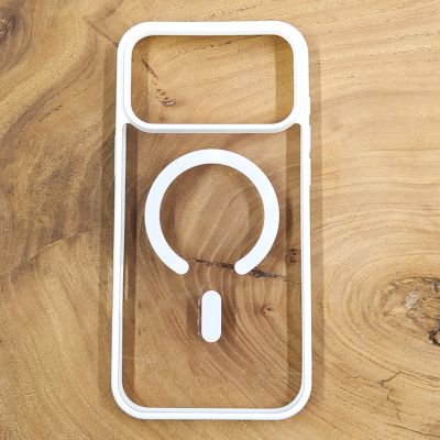 Чохол HOCO Smoke case with MagSafe для iPhone 17 Pro White
