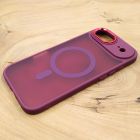 Чохол HOCO Smoke case Matte with MagSafe iPhone 17 Air Red