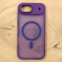 Чохол HOCO Smoke case Matte with MagSafe для iPhone 17 Air Dark Purple