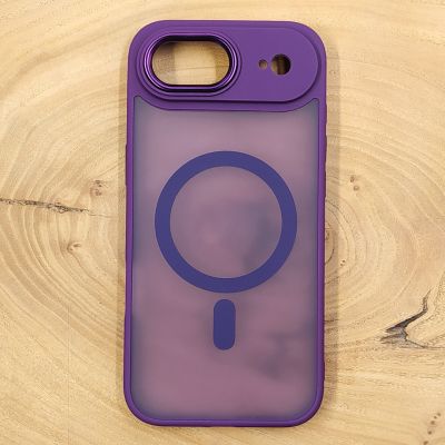 Чохол HOCO Smoke case Matte with MagSafe для iPhone 17 Air Dark Purple