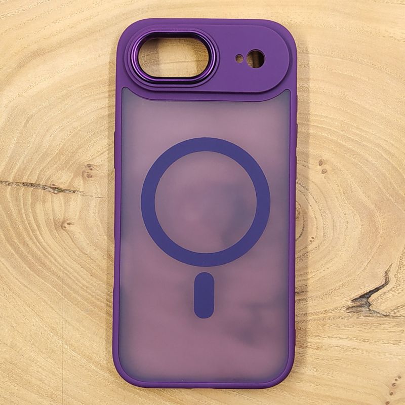 Чохол HOCO Smoke case Matte with MagSafe для iPhone 17 Air Dark Purple