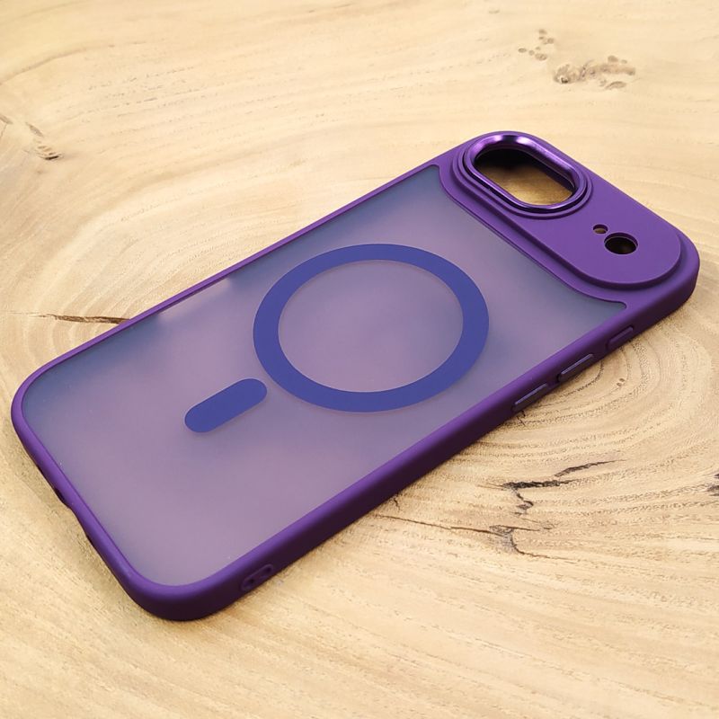 Чохол HOCO Smoke case Matte with MagSafe для iPhone 17 Air Dark Purple