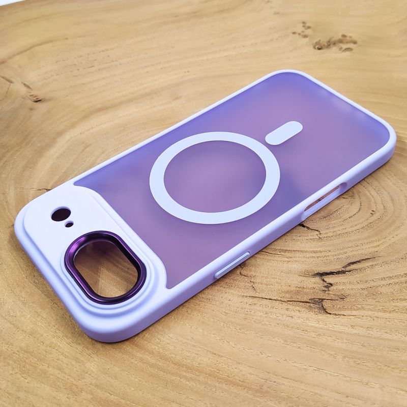 Чохол HOCO Smoke case Matte with MagSafe для iPhone 17 Air Light Purple