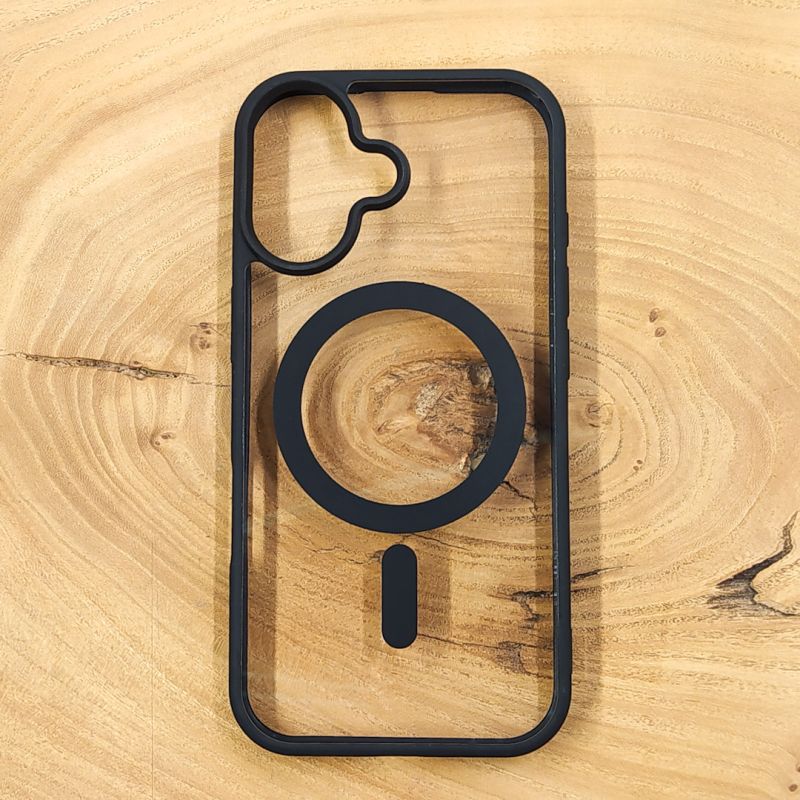 Чохол HOCO Smoke case with MagSafe для iPhone 17 Black