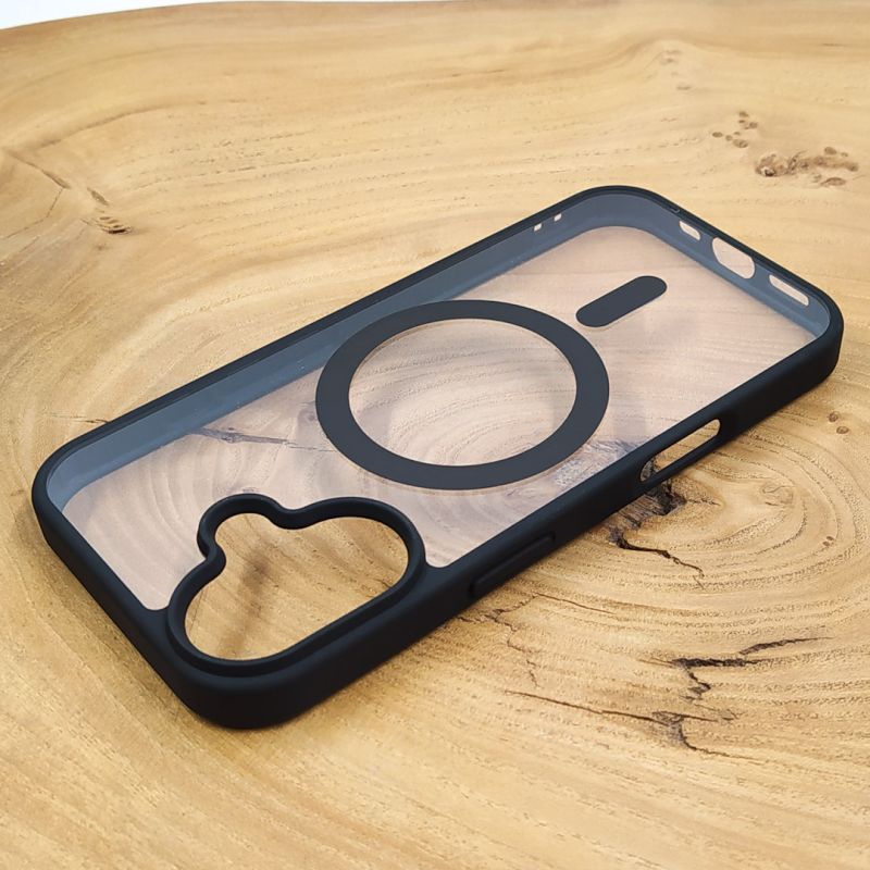 Чохол HOCO Smoke case with MagSafe для iPhone 17 Black