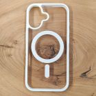 Чохол HOCO Smoke case with MagSafe для iPhone 17 White