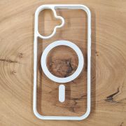 Чохол HOCO Smoke case with MagSafe для iPhone 17 White