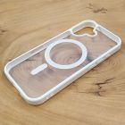 Чохол HOCO Smoke case with MagSafe для iPhone 17 White