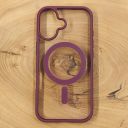 Чохол HOCO Smoke case with MagSafe для iPhone 17 Marsala