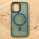 Чохол HOCO Smoke case Matte with MagSafe для iPhone 17 Dark Green