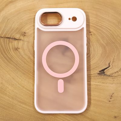 Чохол HOCO Smoke case Matte with MagSafe iPhone 17 Air Pink