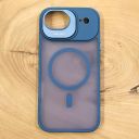 Чохол Baseus Smoke case Magsafe with Metal Stand для iPhone 17 Air Dark Blue