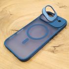 Чохол Baseus Smoke case Magsafe with Metal Stand для iPhone 17 Air Dark Blue