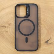 Чохол Baseus Smoke case Magsafe with Metal Stand для iPhone 17 Black