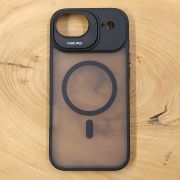 Чохол Baseus Smoke case Magsafe with Metal Stand для iPhone 17 Air Black