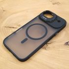 Чохол Baseus Smoke case Magsafe with Metal Stand для iPhone 17 Air Black