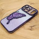 Чохол USAMS Butterfly case для iPhone 17 Pro Dark Purple