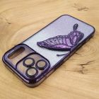Чохол USAMS Butterfly case для iPhone 17 Pro Dark Purple