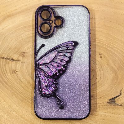 Чохол USAMS Butterfly case для iPhone 17 Dark Purple