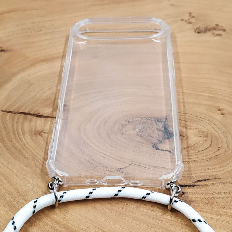 Чохол зі шнурком HOCO Crossbody case для iPhone 17 Air White