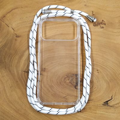 Чохол зі шнурком HOCO Crossbody case для iPhone 17 Pro White