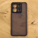 Чохол матовий Smoke case для Xiaomi Redmi Note 13 Pro 5G Black