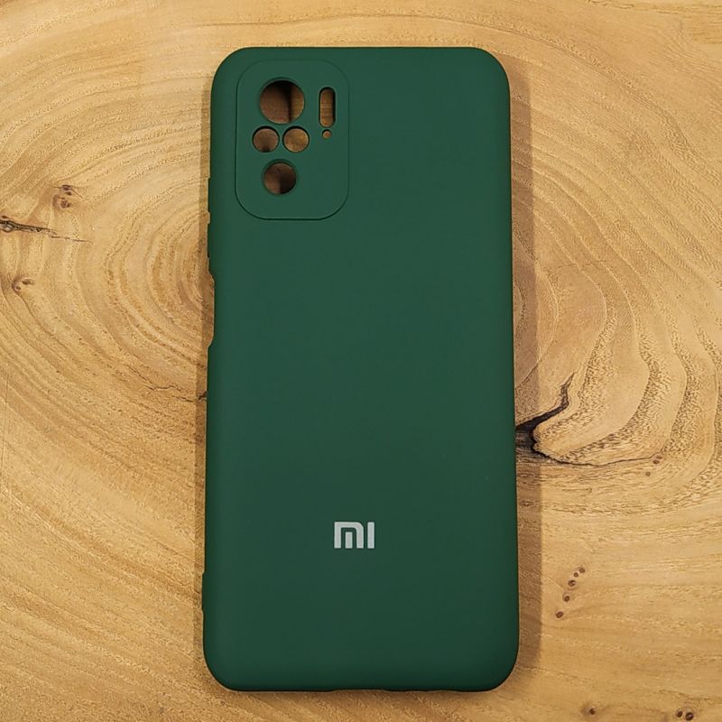 Чохол Silicone Case Xiaomi Redmi Note 10 Blue Green