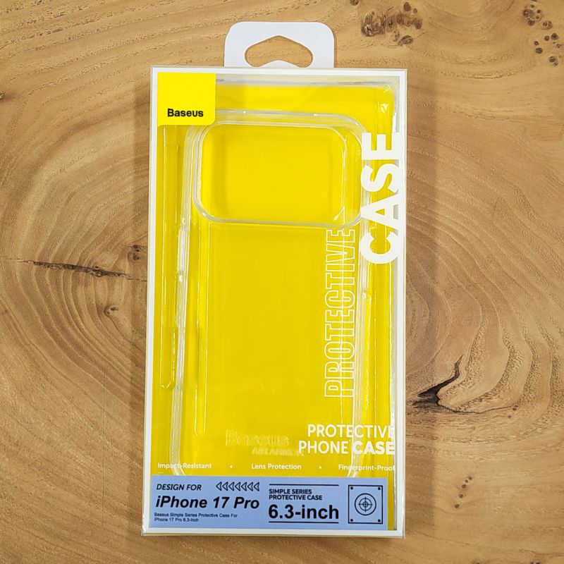 Чохол Baseus Simple Clear case для iPhone 17 Pro White