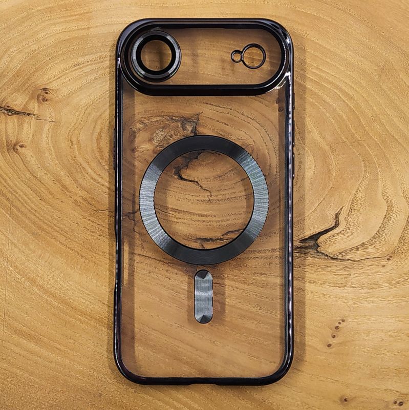 Чохол Chrome case with MagSafe iPhone 17 Air Black