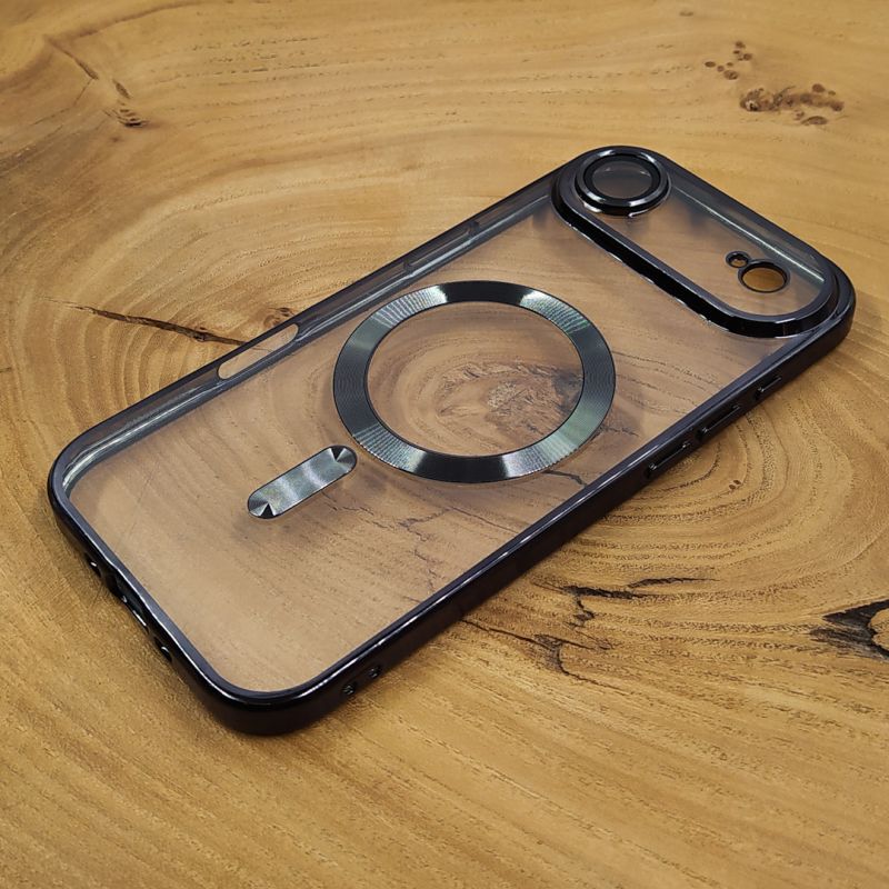 Чохол Chrome case with MagSafe iPhone 17 Air Black