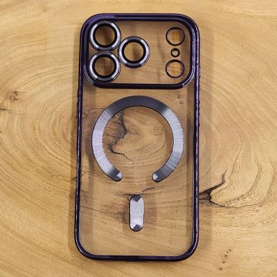 Чохол Chrome case with MagSafe iPhone 17 Pro Purple